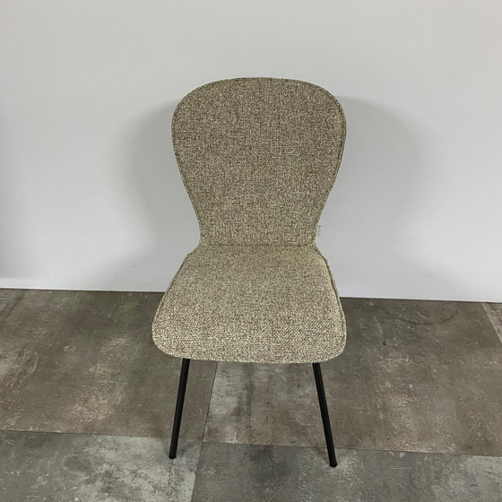 Blake  set van 6 – Bert Plantagie, Eetkamerstoelen, Textile, Lambskin (photo 2 of 4)