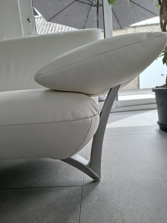 Image 1 of Rolf Benz 2-Sitzer + 3-Sitzer Lederausstattung, aufgearbeitet