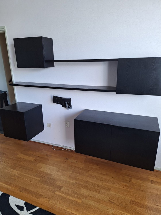Sistema a parete vintage Banz Bord (1985) – Armadi a muro, Legno (photo 2 of 8)