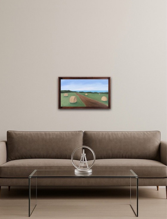 Image 1 of Öl auf bespanntem Keilrahmen 46x27cm.