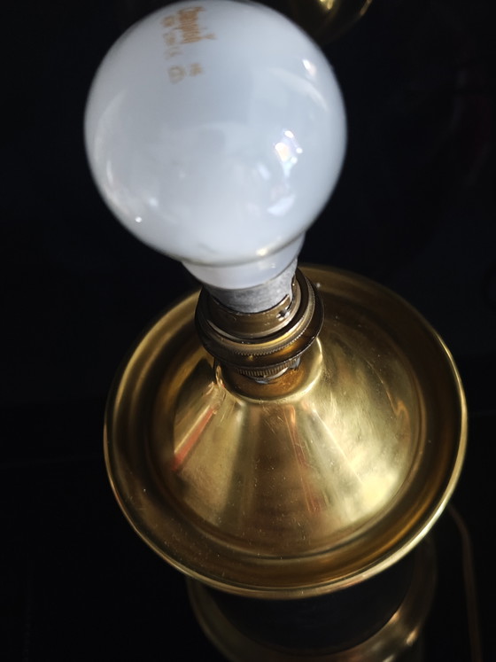 Image 1 of Base de lámpara Monick Schmeltz, Limoges Francia 