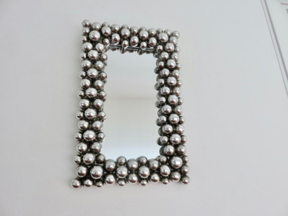 Image 1 of Miroir mural psychedelique dans le gout de Marcel Wanders, 90's