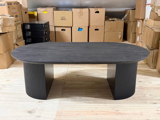 Image 1 of Salontafel Dark Brown - 120 cm