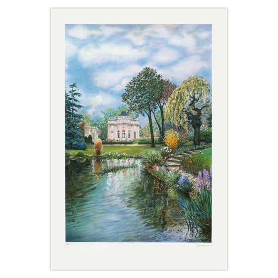 Image 1 of Georges CARAMADRE Bagatelle Signierte Lithografie