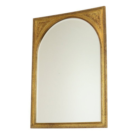 Image 1 of Vintage Gouden Deknudt Spiegel Facetgeslepen 78cm