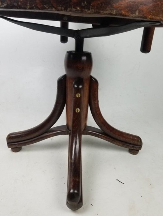 Image 1 of Prachtige Thonet stijl bureaustoel