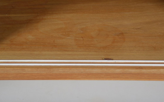 Image 1 of Dänisches minimalistisches Sideboard aus heller Eiche, 1960er Jahre