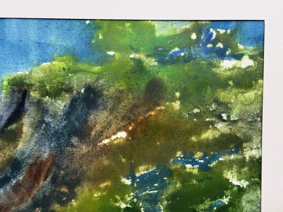 Image 1 of Eugene Eechaut (1928-2019) - dittico paesaggistico, firmato, anni '70