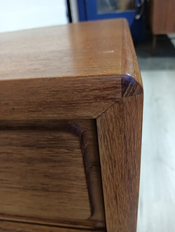 Image 1 of Vintage chest of drawers, Dyrlund. Many beautiful details.