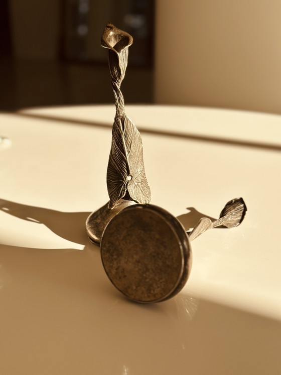 Image 1 of Silver Art Nouveau candlesticks 900