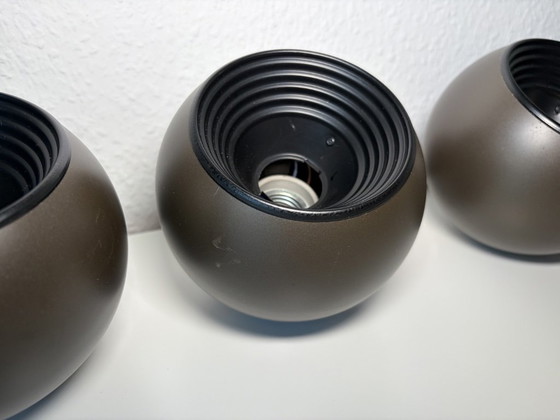 STAFF spherical lights, set of 4, wall lamps, 1960s/70s, Space Age, adjustable – Spot lights, Metal (photo 14 of 20)