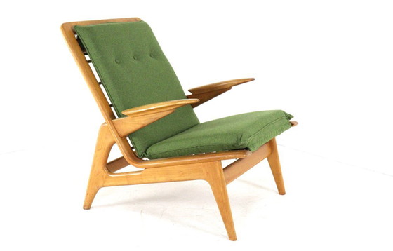 Image 1 of Fauteuil vintage de style Rob Parry, récemment retapissé