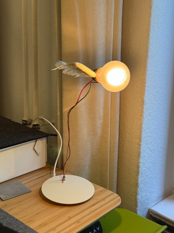 Lampe Ingo Maurer Lucellino avec variateur tactile, 24V – Brass (photo 6 of 8)