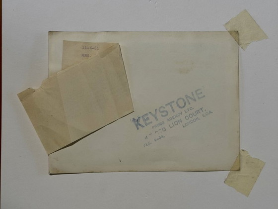 Image 1 of Jackie Kennedy visits Greece. Press photo 1961