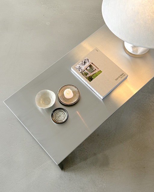 Tavolino da caffè in acciaio inossidabile