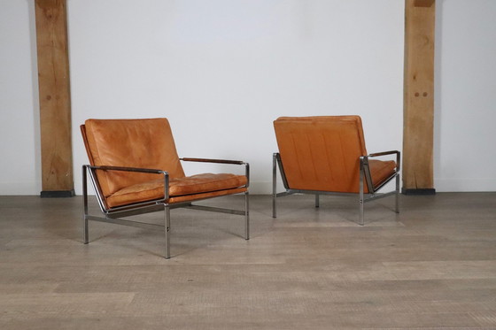 Image 1 of Pair Of Fk6720 Lounge Chairs By Fabricius & Kastholm For Kill International 1960S