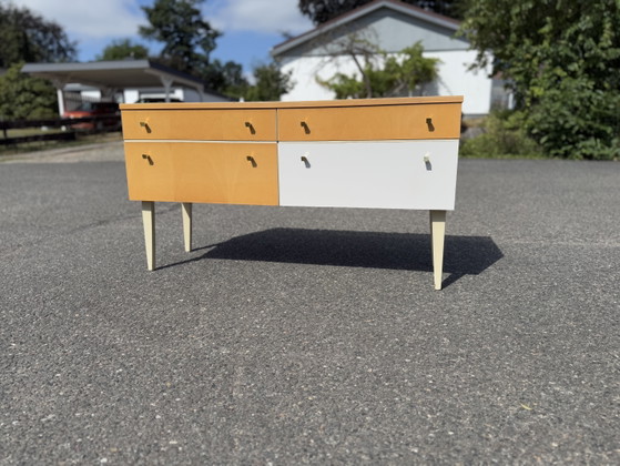 Cassettiera Vintage anni '50 Credenza Mid Century Mobile – Karstadt, Cassettiere, Wood, Plastic (photo 2 of 8)