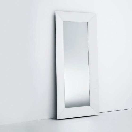 AURA BIG MIRROR - SUPERIOR DESIGN IN OUTLET -60%, Glas Italia, Wood, Glass, White, Modern (photo 7 of 10)