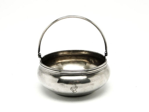 Early 20th Century Sugar Bowl from Berndorf, Germany – tafelaccessoires, Brass