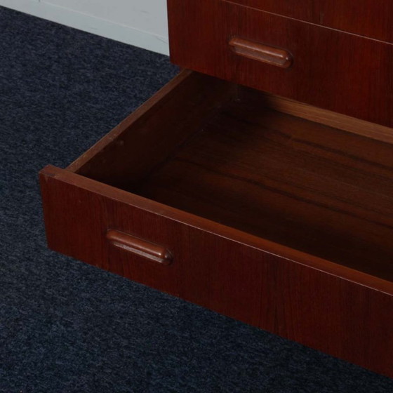 Image 1 of Groot vintage houten dressoir uit de jaren 60