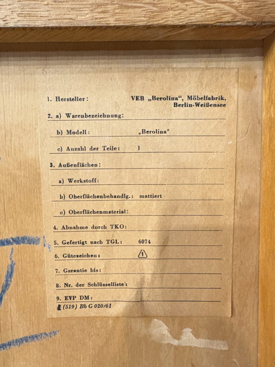 Image 1 of Hoekkast uit het midden van de 20e eeuw / Vintage woonkamerkast – jaren 60