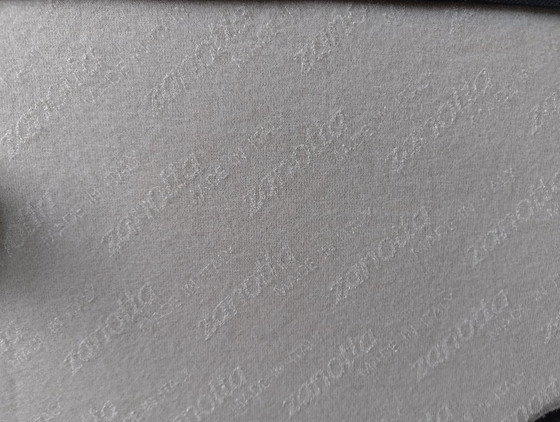 Image 1 of Zanotta Throw Away fauteuil in black textile 