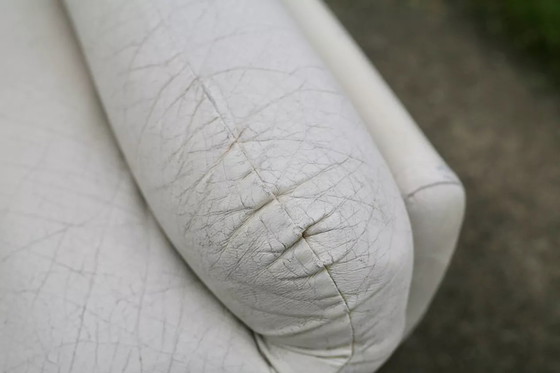 Image 1 of 2x "Space Age" leren fauteuils