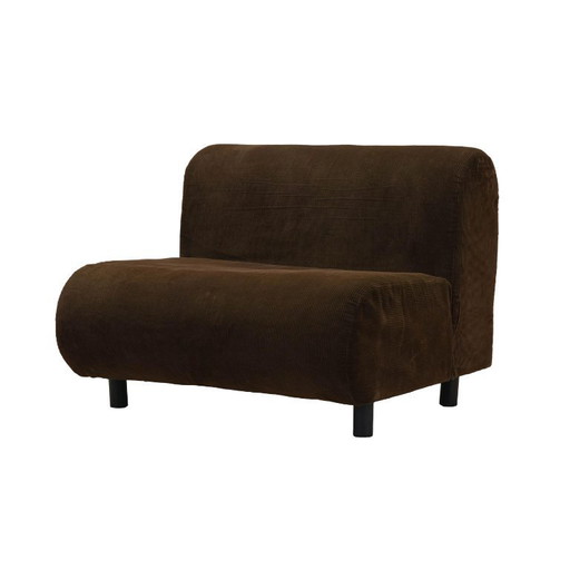 Sillón marrón, diseño italiano, década de 1970, fabricado en Italia.