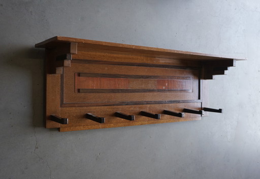 Art Deco Coatrack by P.E.L. Izeren for De Geneper Molen