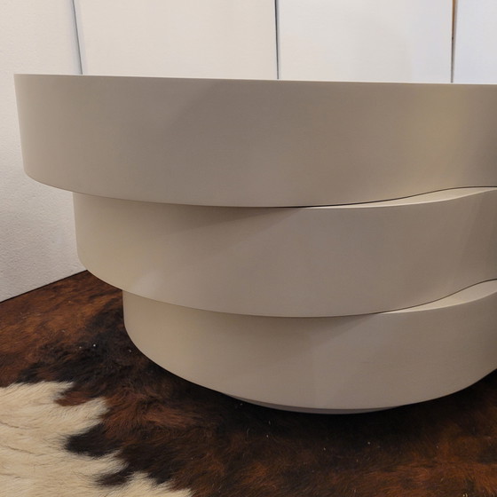 Image 1 of Mesa De Centro / Coffee Table Space Age, Madera Lacada, S. Xxi – Italia