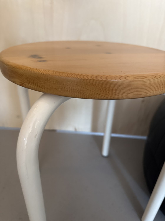 Sgabello vintage IKEA “Jerry” di Karin Mobring – Sgabelli, Metal, Wood (photo 5 of 6)