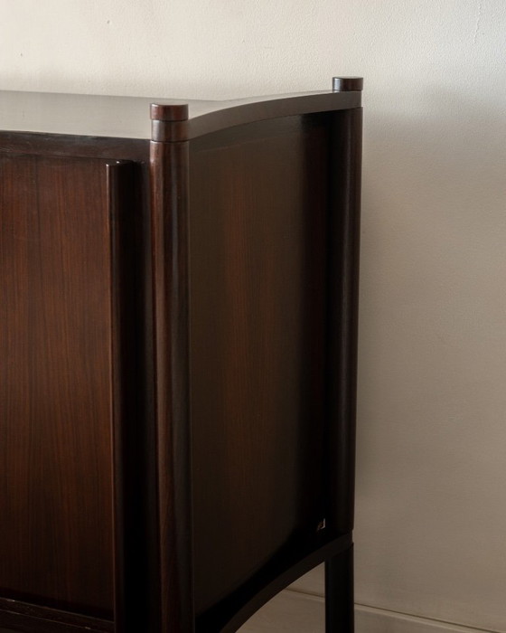 Credenza Archimede in palissandro di Hirozi Fukuoh per Gavina, anni '60 – Credenze, Wood (photo 7 of 24)