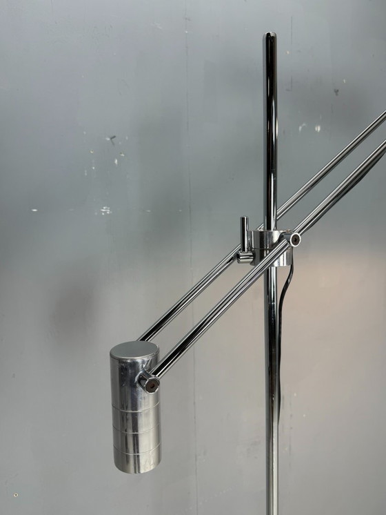 Image 1 of Lampadaire Haloprofil 8008 de Viktor Frauenknecht pour Swiss Lamps, années 1970