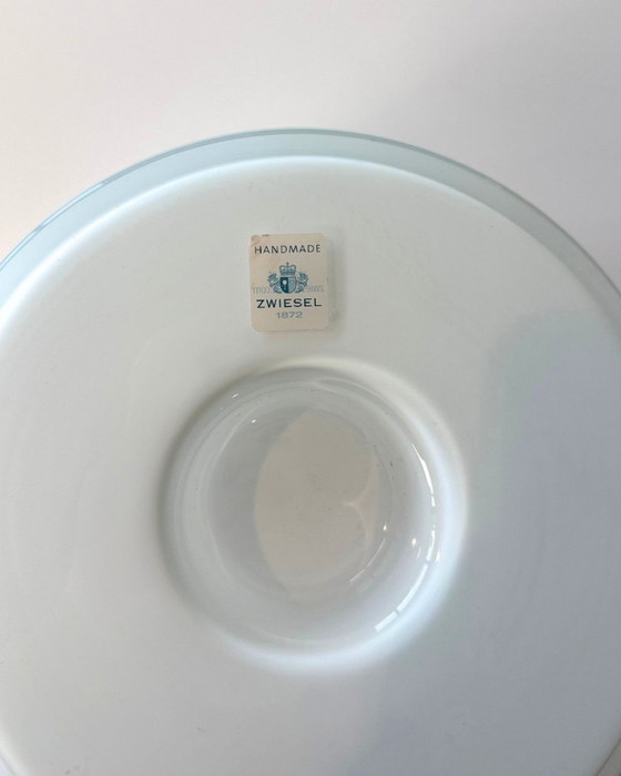 Image 1 of Vintage Zwiesel Opaline Tealight Holders — Set of Two