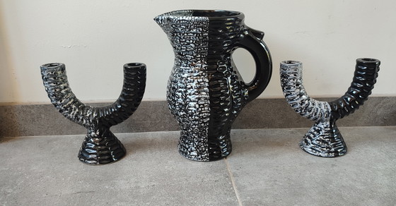 Image 1 of Vintage Ceramic Set, 1960s-70s Design