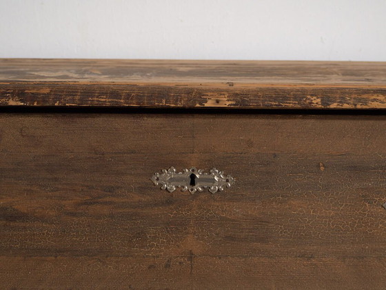 Antique chest of drawers with dark patina (c.1920) #43 (photo 26 of 40)