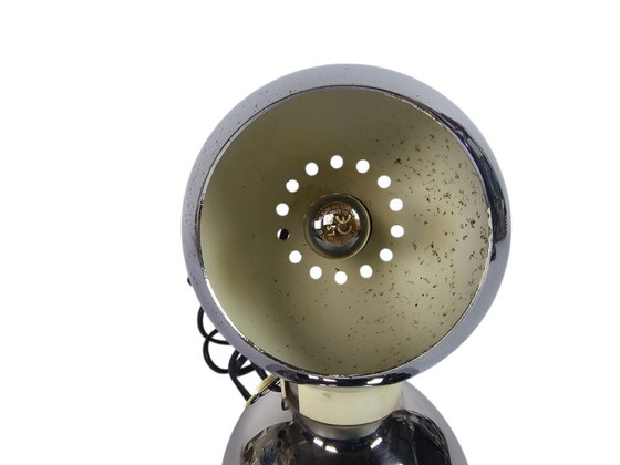 Image 1 of Goffredo Reggiani - Augapfel-Lampe - Chrom - 1960er Jahre