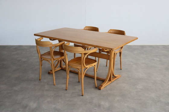 Image 1 of 4x vintage dining room chairs