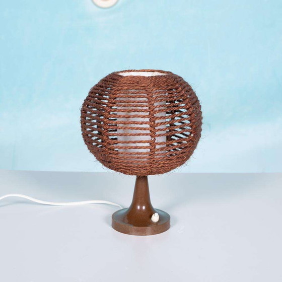 Image 1 of Lampada da tavolo vintage Japandi anni '70