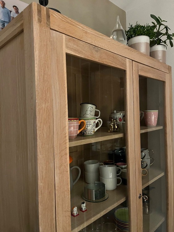 Bella vetrina in rovere sbiancato – Vetrine, Legno (photo 5 of 5)