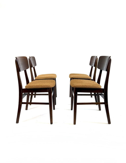 4x restored dining chair, Farstrup Møbler ‘60