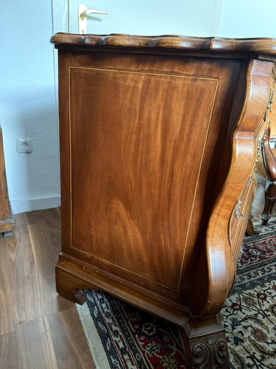 Commode baroque, vers 1900, pieds de lion, Hollande – Wood (photo 9 of 12)