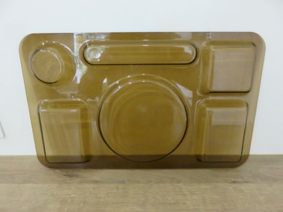 Set of 3 design trays by Luigi Massoni for Guzzini, Italy, 1970 – Decorative Objects, Polyester (photo 2 of 7)