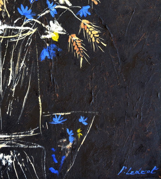 Wild Summer, Flowers – Paintings & Drawings, Canvas (photo 4 of 5)