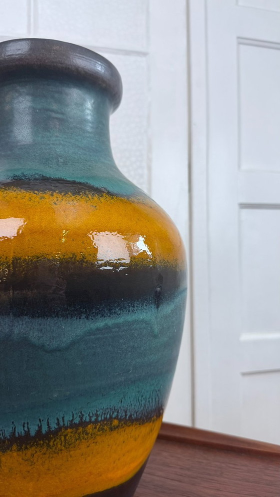 Image 1 of Carstens West Germany 471-45 – XL Fat Lava vaas – 46 cm