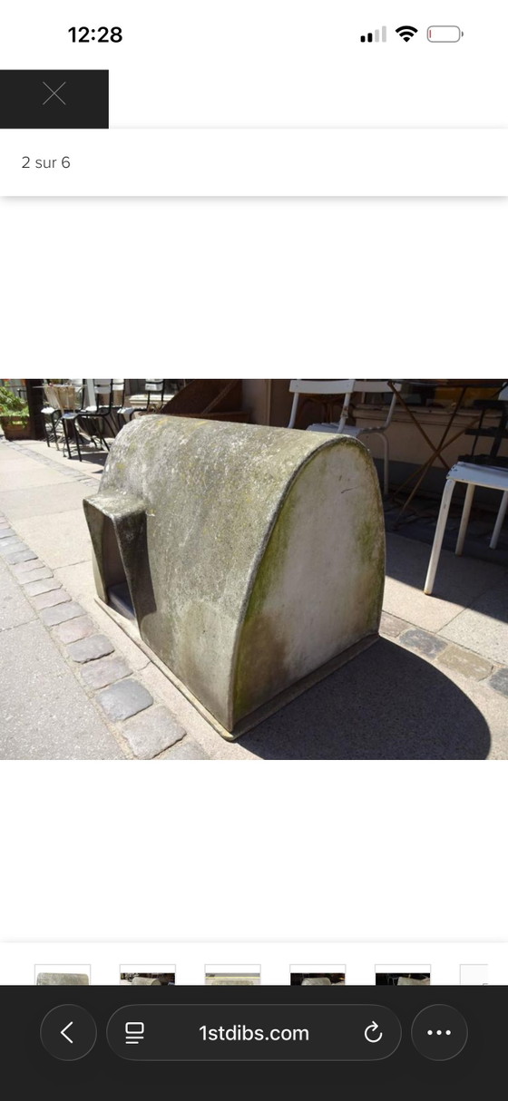 Image 1 of Willy Guhl doghouse (large model) - Switzerland, 1950