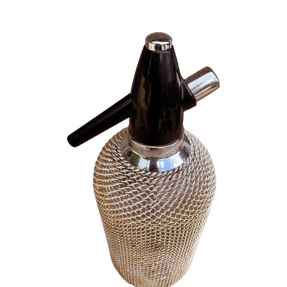 Image 1 of Sifone in acciaio intrecciato, Merkuria Kovocas, Cecoslovacchia, anni '70