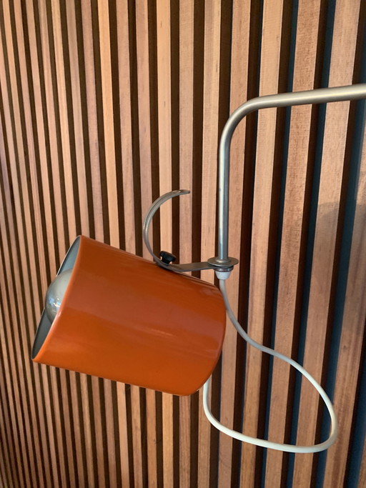 Vintage Wandleuchte orange