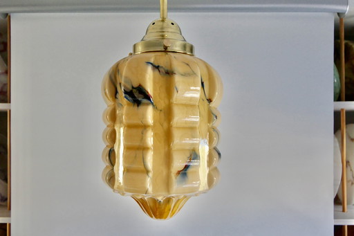 Art Deco Hanglamp - Scailmont België - Ca 1930