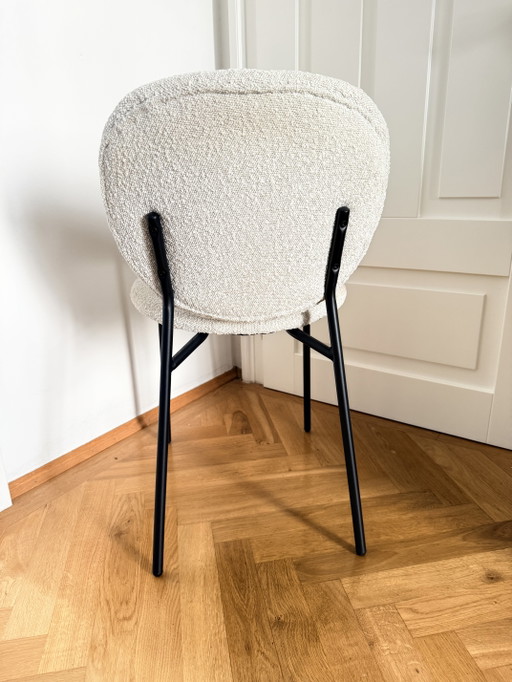 4 Sedie da pranzo Bouclé di alta qualità di Westwing – eetkamerstoelen, Cotton (photo 2 of 5)